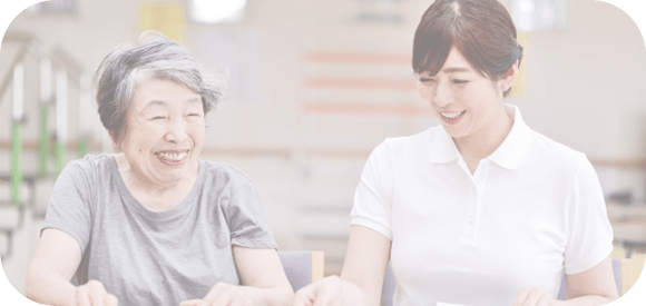 介護している女性
