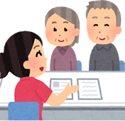 話をするイラスト