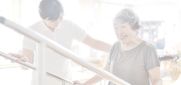 介護している女性